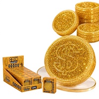 Boîte mystère individuelle de pièces de monnaie scintillantes souples – Ornement de bureau, cadeau surprise de collection pour fête d'anniversaire d'enfants