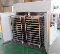Séchoir à four en acier inoxydable de grande capacité pour le séchage continu des chips de pommes, de mangues, de légumes, de noix et d'ingrédients alimentaires