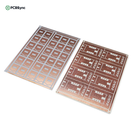 Circuit imprimé céramique ENIG Surface 96% alumine pour substrat d'amplificateur de puissance RF