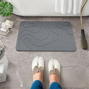 Grand tapis antidérapant en pierre pour salle de bain commerciale, cuisine, chambre et salon - Product Image 6
