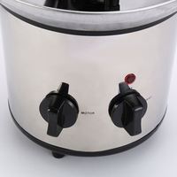 Vente en gros de fontaine à chocolat professionnelle à usage domestique avec batterie