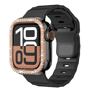 สายยางฟลูออโร FKM ใช้ได้กับ <span class=keywords><strong>Apple</strong></span> <span class=keywords><strong>Watch</strong></span> ขนาด 49 มม. สายนาฬิกา 46 มม. 44 มม. 45 มม. <span class=keywords><strong>Ultra</strong></span> 2 สายนาฬิกาอัจฉริยะ - Product Image 6