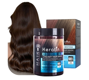 Traitement capillaire à la kératine et au collagène brésilien en gros pour cheveux abîmés - Product Image 1