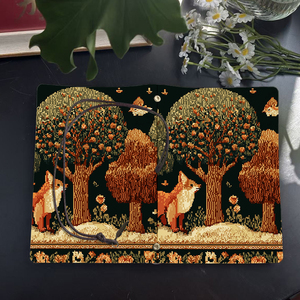 A6 Journal, un compañero práctico para las notas de estudio de campo de los estudiantes de ciencias ambientales con zorro Árboles Pájaros Flores Impresiones en - Product Image 4