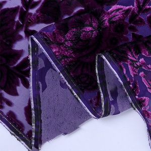 Garniture de finition en velours véritable, tissu velours véritable Lurex, tissu velours véritable coloré, tissu velours véritable coloré - Product Image 3