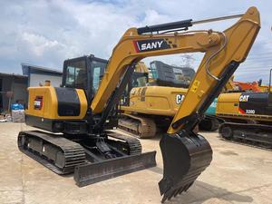 รถขุดขนาดเล็กมือสอง SANY 60C น้ำหนัก 6 ตัน สำหรับขุดร่องปลูกในสวนผลไม้  ออกแบบประหยัดพลังงาน  สามารถทำงานได้หลากหลายพื้นที่ - Product Image 4