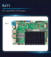 Placa Base Integrada con Procesador Intel Celeron J4125, Mini ITX, DDR4, Puertos SATA, Servidor, Gigabit Ethernet
