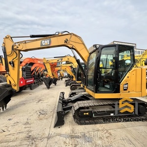Excavadora Hidráulica Pequeña Americana Usada CAT307.5 de 7.5 Toneladas, Ecológica, con Pocas Horas de Uso, Motor Incluido, en Venta - Product Image 1