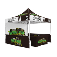 Heavy Duty Extérieur 10*20 3X6 Auvent Tente Salon Événement Tente Marketing Chapiteau 10X15 Hexagone Pop up Personnalisé 10X20 Auvent Tente