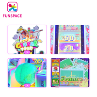 Machines à billets d'arcade à pièces de monnaie Machine de jeu de balle magique pour enfants