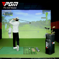 PGM ZJ014 Sac de rangement pour clubs de golf d'intérieur, sac d'accessoires de golf, sac de golf haute capacité