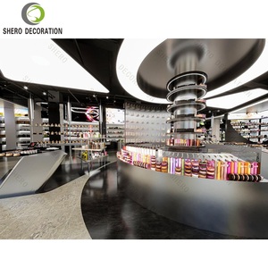 Muebles de Tienda de Cosméticos Modernos con Iluminación LED Personalizada, Estantes de Exhibición para Tiendas de Cuidado de la Piel, Vitrinas de Góndola para Perfumes y Maquillaje de Boutique - Product Image 5