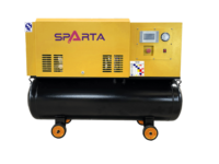 Air portatif de compresseur d'air de vis de 7.5 kw fatigue l'air de compresseur pour le gonflage de pneu de camion