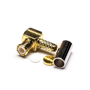 Conector macho MCX de crimpado para RG316 RG174 RG178 50 Ohm DC 6 GHz con interfaz a presión - Product Image 3