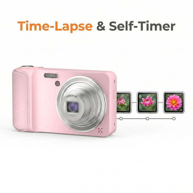 Best 5K Resolution 16MP CMOS Sensor Appareil Photo for Video Shooting Retro Vlogging Digital Camera