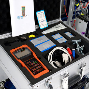 Pengukur aliran ultrasonik, Portabel penjepit pada <span class=keywords><strong>Meter</strong></span> aliran ultrasonik, genggam, cair dasar, pengukuran Ultrasound OEM - Product Image 4