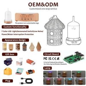 Diffusore di Aromi Ultrasonico Personalizzato, <span class=keywords><strong>Umidificatore</strong></span> <span class=keywords><strong>per</strong></span> Oli Essenziali, Diffusore di <span class=keywords><strong>Fragranze</strong></span> <span class=keywords><strong>per</strong></span> Decorazione da Scrivania - Product Image 4