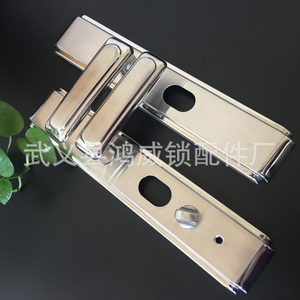Manija de Puerta Antirrobo Universal Moderna para Apartamento, Accesorios de Seguridad, Manija de Acero Inoxidable Grueso y Sólido para Entrada - Product Image 4