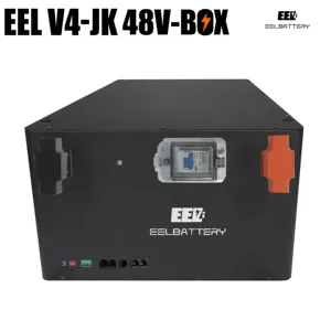 EEL 48 V DIY 2 A aktiver JK-Batterie-Bausatz mit Brecher Speicherbatterie bms BT 150 A 200 A für 16S 280/302 Ah LiFePO4 Batterie-Kit