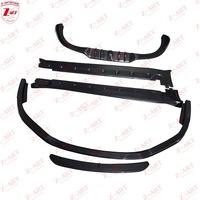 Z-ART Prepreg Trockene Kohlefaser Frontspoilerlippe Aerodynamik-Paket für Porsche 911 992 992.1 2019+ Auto-Styling Mod-Komponenten
