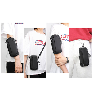 Unisex Single Shoulder Crossbody Wrist Bag Waterproof <b>Running</b> Phone Jogging Arm Bag Lining Sports Travel Gear Fitness - Product Image 5