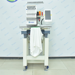 Máquina de Bordar Industrial Doméstica, de 1 o 2 Cabezales, 12 o 15 Agujas, Computarizada, para Camisetas y Gorras - Product Image 5