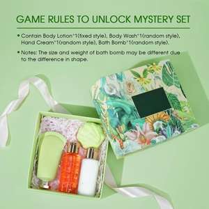 <span class=keywords><strong>Coffret</strong></span> cadeau de soins de la peau pour femmes, marque privée, naturel, moderne, SPA, avec lotion pour le corps, crème pour les mains, gel <span class=keywords><strong>douche</strong></span>, bombes de <span class=keywords><strong>bain</strong></span> - Nettoyage - Product Image 3