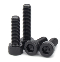 Vis à tête cylindrique à six pans creux DIN912 M30 M33 M36 M39 M42 M45 M48, filetage fin, acier allié oxydé noir, grade 12.9