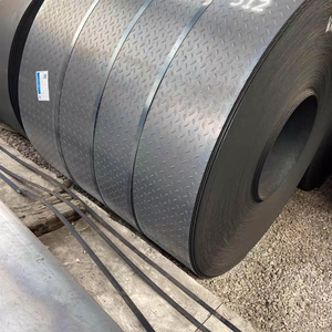 Fabrika doğrudan tedarik sıcak haddelenmiş damalı çelik levha Q235B ASTM A36/A283 3mm-12mm damalı plaka inşaat için - Product Image 6