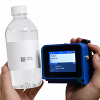Impresora de Inyección de Tinta Manual Portátil TIJ, Máquina de Codificación Manual para Cuero, Bolsas de PVC, Botellas, Fecha de Caducidad, Número de Lote, Código QR