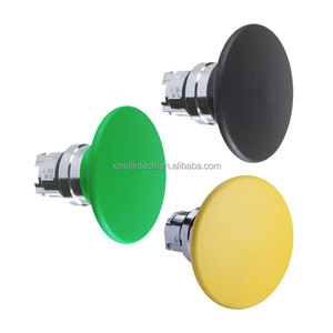 Schnei der ZB4BC Metal Series Spring Return Mushroom-head <strong>Button</strong> ZB4BC/R 2/<strong>3</strong>/4/5/6/24/34/44/54/64 Black Green Red Yellow Blue - Product Image 2