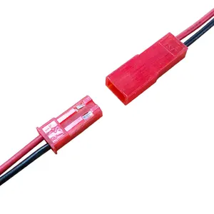 Custom Factory sale Dual End Male Female 2pin SYP Red Dupont terminal cable 2.54mm pin pitch led wiring harness