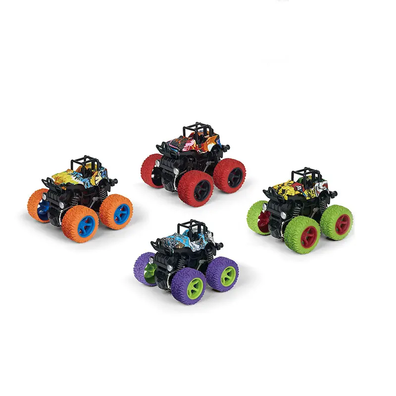 car toys for 3-5 years old - truck 360 rotating stunt cars - toddler car toys for boys girls birthday Christmas party gifts