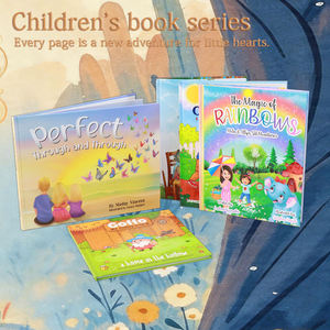 Libro de Cuentos Infantil Personalizado de Tapa Dura, Pincel Mágico, Ilustraciones a Todo Color, Libro de Aprendizaje Temprano, Impresión Offset - Product Image 1