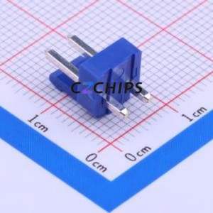 B2P-VH-BL(LF)(SN) Wire-to-Board Pin Header Through hole Component (THT),P=3.96mm Connector 1x2P 3.96mm Through Hole VH - Product Image 2