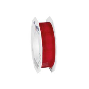 Org-Band 25mm <b>25m</b> Red Craft Ribbon For Decorating And Crafting - Product Image 1