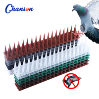 Dispositif répulsif d'oiseau d'épine d'épine d'oiseau d'Anti-pigeon en plastique extérieur de lutte antiparasitaire d'aéroport de champ portatif solide pour des tours