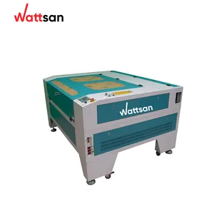 Wattsan 1290 ST Duos 80W 100W 130W CO2激光切割机用于木质胶合板丙烯酸织物