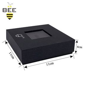 Caja de embalaje de uñas negra con logotipo personalizado con inserto de plástico Punta vacía Juego de herramientas magnéticas de cartón para uñas - Product Image 4