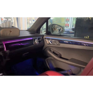 Luz Ambiental Interior para Automóvil Symphony Mejorada para Porsche Macan 2018 a 2024, Accesorios de Decoración con Tira de Ambiente - Product Image 6