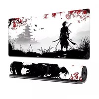 Tapis de souris de jeu carré en caoutchouc naturel japonais de haute qualité, étendu, antidérapant, imperméable, pour usage au bureau, en stock