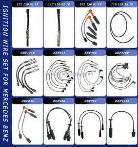 Juego de cables de encendido ZEF558 ZEF558P, cable de bujía para <span class=keywords><strong>Mercedes</strong></span> Benz W201 E Class W124 <span class=keywords><strong>G</strong></span> Class W463 S Class W126 - Product Image 3