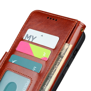 เคสโทรศัพท์หนัง PU แบบกระเป๋าสตางค์สุดหรูสำหรับ <span class=keywords><strong>iPhone</strong></span> 16 15 14 <span class=keywords><strong>Plus</strong></span> 13 12 11 XR X XS Pro Max - Product Image 2