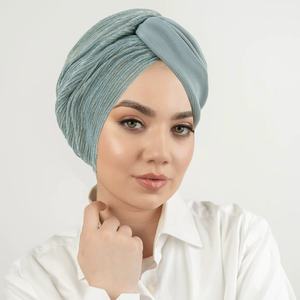 HZM-61177 Turban africain pour femmes, <span class=keywords><strong>foulard</strong></span> noué pour <span class=keywords><strong>cheveux</strong></span>, bonnet chimio pour femmes noires atteintes d'un <span class=keywords><strong>cancer</strong></span> des <span class=keywords><strong>cheveux</strong></span> - Product Image 3