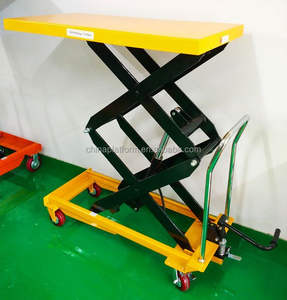 Chariot élévateur à ciseaux compact et abordable avec <span class=keywords><strong>hauteur</strong></span> de levage personnalisée pour un transport facile des marchandises - Product Image 2