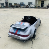 Kart Eléctrico con Velocidad Ajustable, Go Kart para Entretenimiento en Interiores y Exteriores