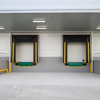 Système de levage industriel personnalisé, moderne, rapide, sûr et durable, porte en verre à ouverture sur le dessus