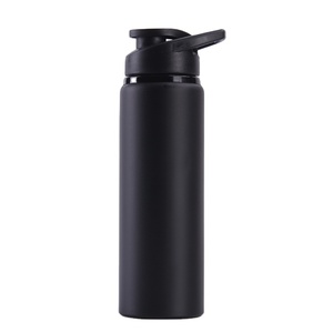 Promotion Wholesale Custom Logo Light Weight <strong>750ml</strong> Single Wall Stainless Steel Sport Flasks Aluminum Water <strong>Bottle</strong> With Lids - Product Image 2