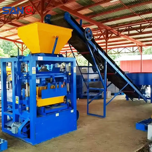 Machine semi-automatique de fabrication de blocs creux en <span class=keywords><strong>ciment</strong></span> 4-24 pour l'industrie, machine à briques et pavés, en promotion - Product Image 4
