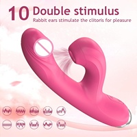 Vibrateur G-Spot vibrant et suceur, jouet sexuel puissant pour stimulation clitoridienne, jouet sexuel vibrant pour femmes, vente chaude